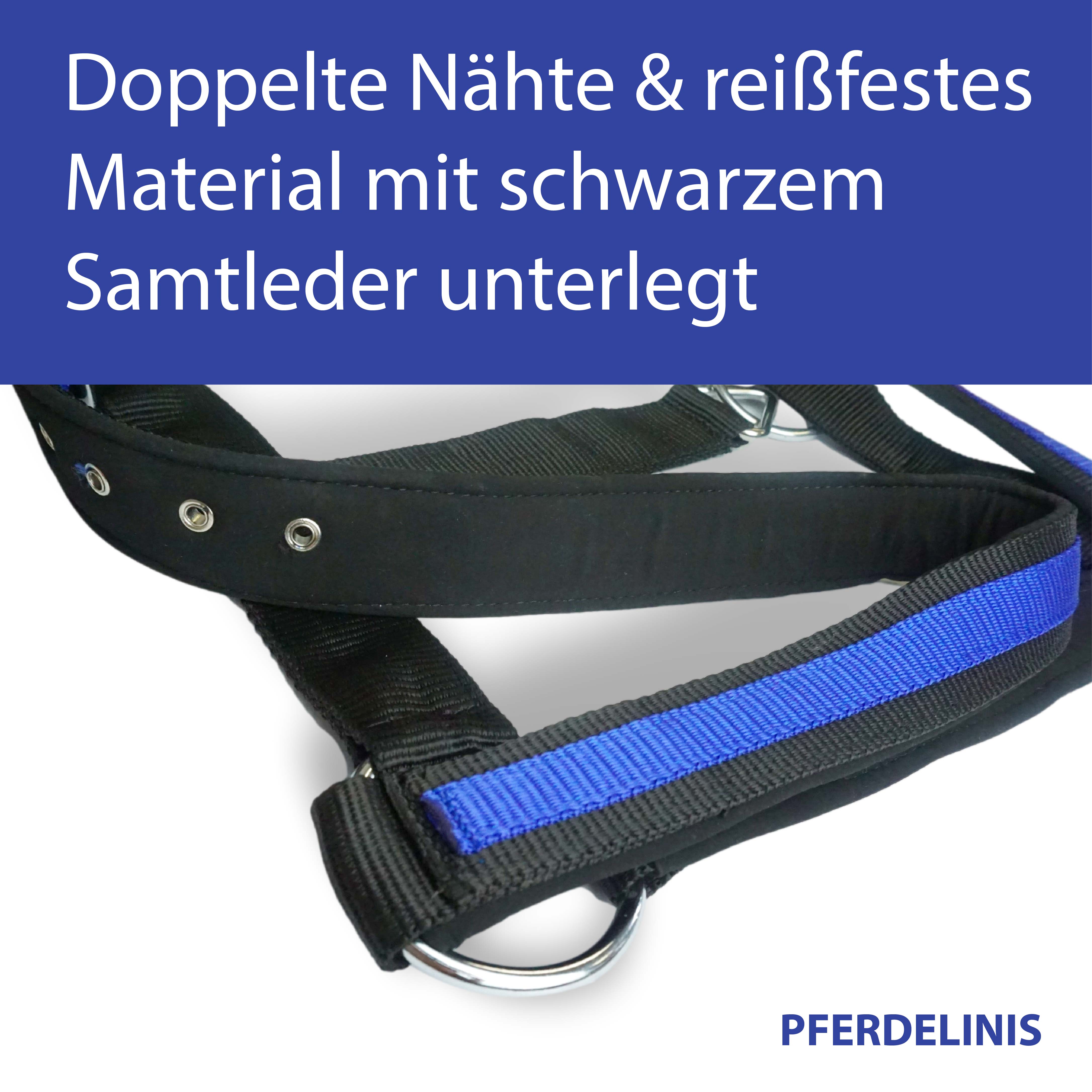 Halfter für Kaltblut Pferde, extra groß & stabil